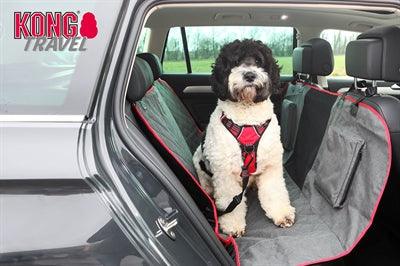 KONG Car Blanket Dog 2-in-1 – Waterproof Hammock & Seat Cover – With Storage Pockets & Mesh Insert - Image 2