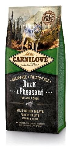 Carnilove – Grain-free chunks with duck and pheasant – 1.5 kg to 12 kg