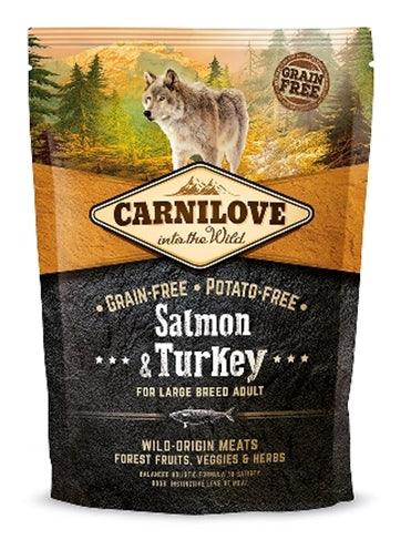 Carnilove - Salmon and turkey grain-free chunks for large breeds - 1.5 kg & 12 kg - Image 2