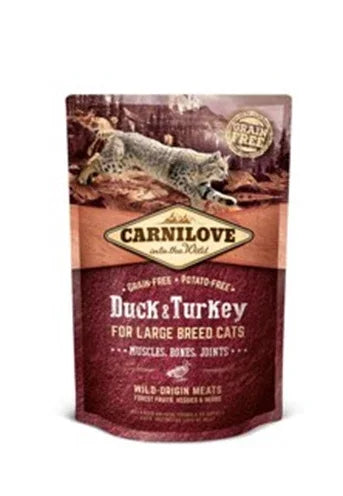 Carnilove Duck / Turkey Large Breed – Grain-free cat food for large breeds - Image 1