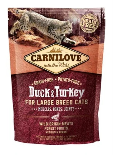 Carnilove Duck / Turkey Large Breed – Grain-free cat food for large breeds - Image 2
