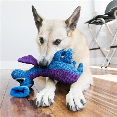 Kong Woozles Alien Blue – Durable Dog Toy with Squeakers (28 x 19 x 13.5 cm) - Image 2