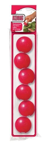 KONG Squeakers – Set of 6 replacement squeakers for dog toys - Image 1