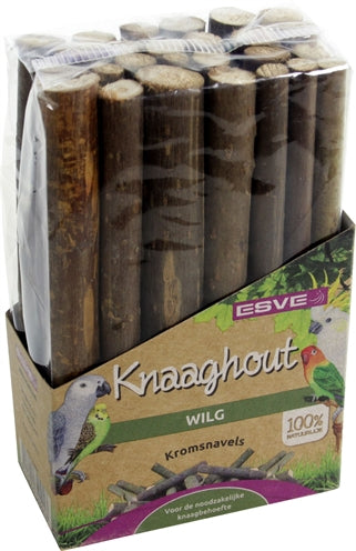 Esve Chewing Wood Willow Bird