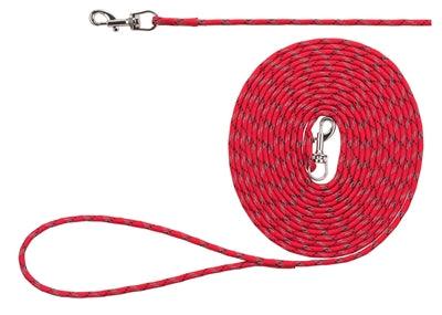 Trixie Junior Dog Leash Long Red – 4 meters long – also for puppy training