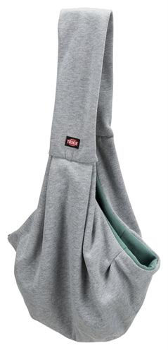 Trixie Junior Dog Bag Belly Carrier Light Gray / Mint Green – Walking and city trips