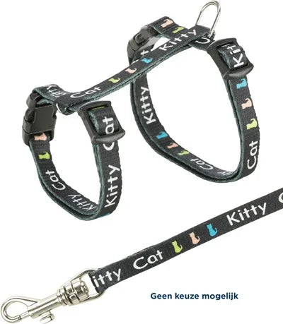 Trixie Kitten Harness Junior With Leash Kitty Cat Assorted