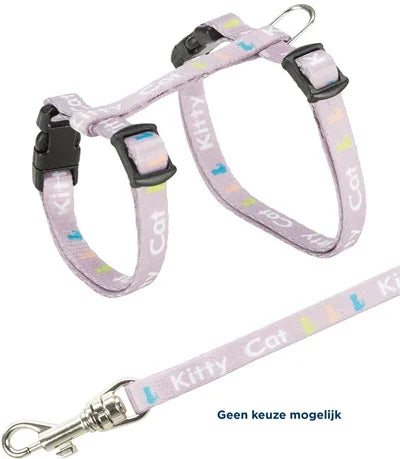 Trixie Kitten Harness Junior With Leash Kitty Cat Assorted - Image 3