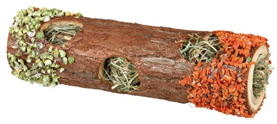 Trixie Tunnel Tube with Hay and Hibiscus Flower / Carrot / Pea - Image 2