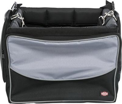 Trixie Bicycle Basket for Handlebars Nylon Black/Gray - For dogs up to 6kg - Image 2