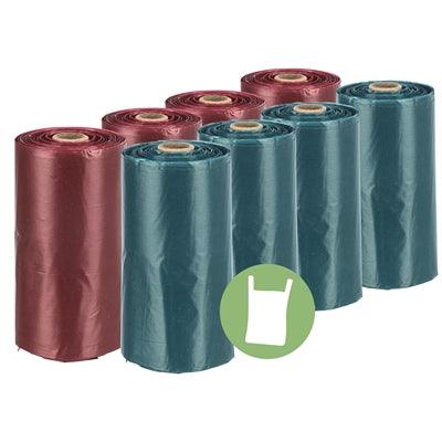 Trixie Poop Bags with Handle Assorted – 8 x 15 pieces