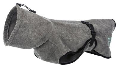 Trixie Bathrobe Dog Terrycloth Gray