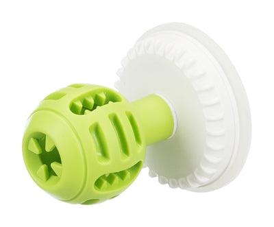Trixie Lick'n'snack Ball TPR with Suction Cup - Snack dispenser for large snacks or wet food - Image 2