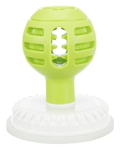 Trixie Lick'n'snack Ball TPR with Suction Cup - Snack dispenser for large snacks or wet food - Image 3