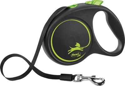 Flexi Roll Line Black Design Tape Green – 5 meters – for dogs of 15, 25 or 50 kg - Image 2
