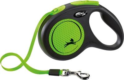 Flexi Reel Tape New Neon Tape Black/Green - 5 meter retractable tape - S & M - Image 2