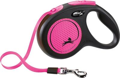 Flexi Reel Tape New Neon Tape Black/Pink - 5 meter retractable tape - S & M - Image 2