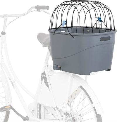 Trixie Bicycle Basket for Luggage Carrier with Wire Dome – Up to 10kg Dogs – 46 x 36 x 47 cm