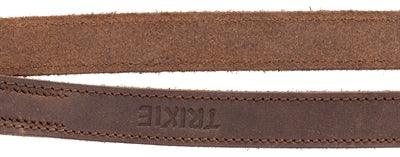 Trixie Dog Leash Rustic Adjustable Greased Leather Dark Brown - Sturdy Dog Leash - 200 cm - Image 2