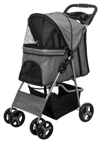 Trixie Dog Buggy Gray – Safe and comfortable walking with your old, sick or young dog