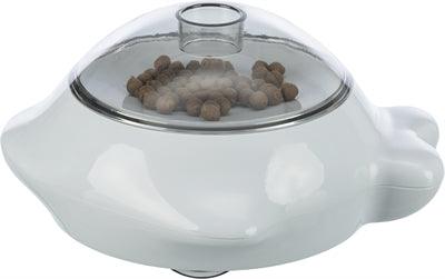 Trixie Snack Popper Grey / Lime - Interactive dog toy with snack dispenser - Image 1