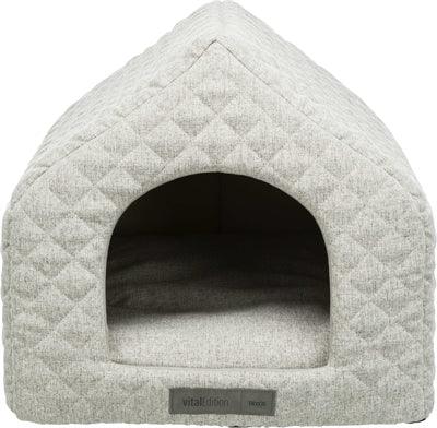 Trixie Dog Basket House Noah Vital Foam Rubber Light Gray - Orthopedic dog basket for smaller dogs - Image 2