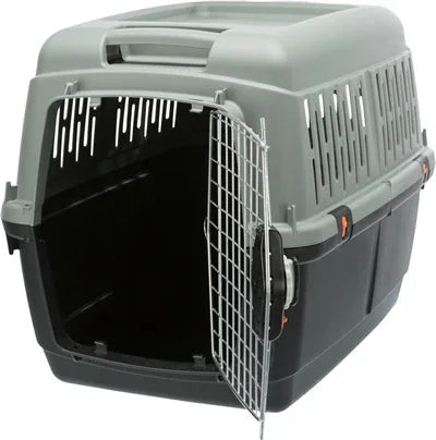 Trixie Be Eco Recycled Carrier Giona Grey / Anthracite - Approved travel crate available in 2 sizes - Image 2
