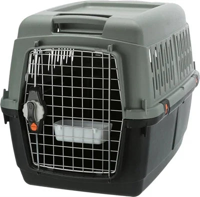 Trixie Be Eco Recycled Carrier Giona Grey / Anthracite - Approved travel crate available in 2 sizes - Image 3