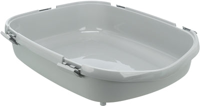 Trixie Cat Litter Box Primo Xxl Top With Hood Gray / White - Image 2