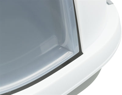 Trixie Cat Litter Box Primo Xxl Top With Hood Gray / White - Image 3