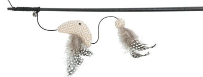 Trixie Cat Toy Fishing Rod XXL with Catnip - Image 2