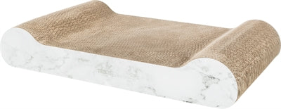 Trixie Scratching Mat Cardboard XXL Marble Print Light Gray