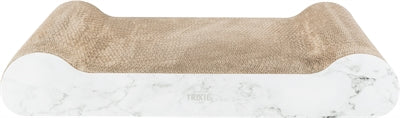 Trixie Scratching Mat Cardboard XXL Marble Print Light Gray - Image 2