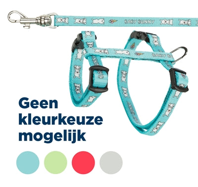 Trixie Rabbit Harness with Leash Baby Bunny Assorted