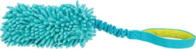 Trixie Bungee Dummy Polyester Petrol - Pull toy with shock absorber - Image 1