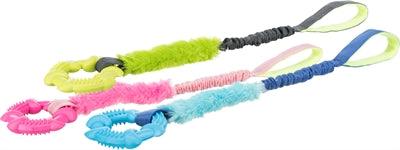 Trixie Bungee Tugger with Ring Assorted - Pull toy with shock absorber - Image 1