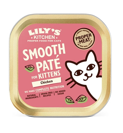 Lily’s Kitchen Cat Kitten Smooth Pâté Chicken