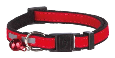 Trixie Collar Cat Safer Life Velvet Reflective Assorted - Image 3