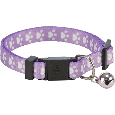 Trixie Collar Cat Print Paw Elastic Assorted - Image 3