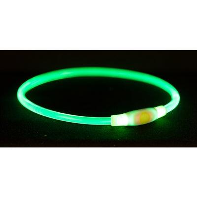 Trixie Luminous Collar USB Flash Light Rechargeable TPU Multi - Image 3