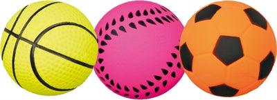 Trixie Neon Floating Foam Rubber Ball Assorted - Fun and inexpensive dog ball. - Image 2
