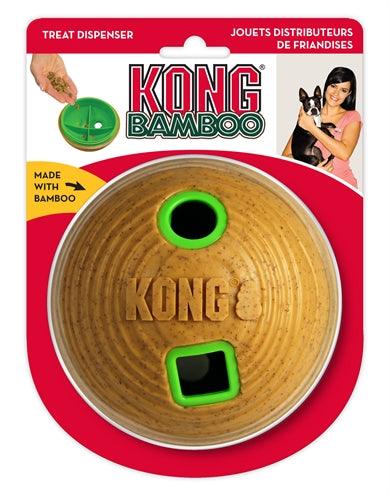 Kong bamboo feeder ball - Interactive toy with food dispenser - Image 3