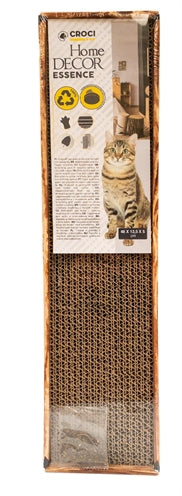 Croci Scratching Post Homedecor Noce Wood Print Brown - Image 3