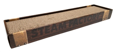 Croci Scratching Post Homedecor Wenge Wood Print Dark Brown