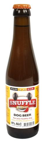 Snuffle Dog Beer Chicken Flavor In Glass Bottle – Pet Food Supplement – 25 cl