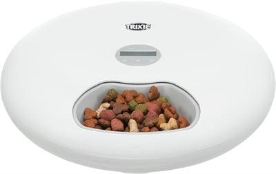 Trixie Automatic Pet Feeder Tx5+1, 6 Meals, 180ml, White - Image 2