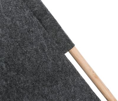 Trixie Tipi Cat Bed, Felt, Anthracite - Image 3