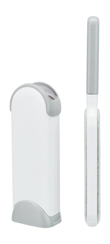 Trixie Lint Brush with Cleaning Station White/Gray - Image 3