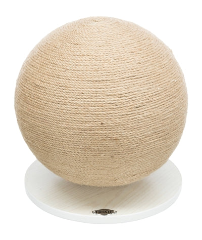Trixie Scratching Post Ball on Foot Jute / Wood