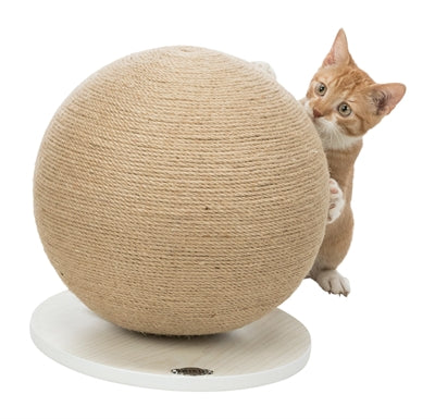 Trixie Scratching Post Ball on Foot Jute / Wood - Image 2